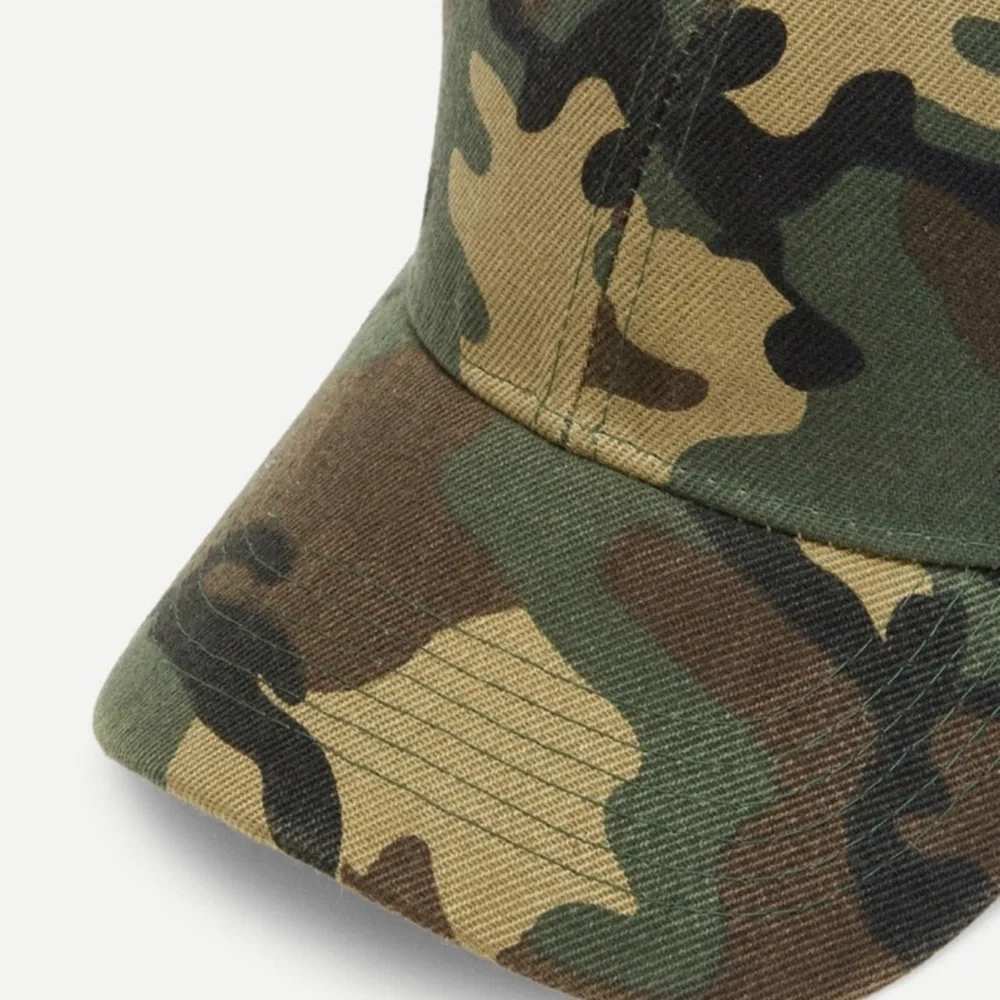 Camouflage baseball  cap